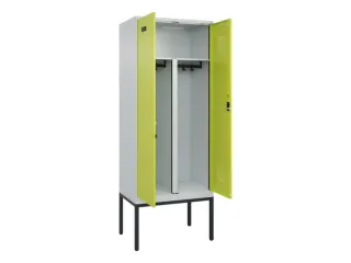 PBM-locker,HxBxD 2120x800x500mm,2vak,vak B 400mm,cil.-slot - 1