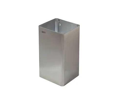 Afvalbak Rvs 65 Liter Open