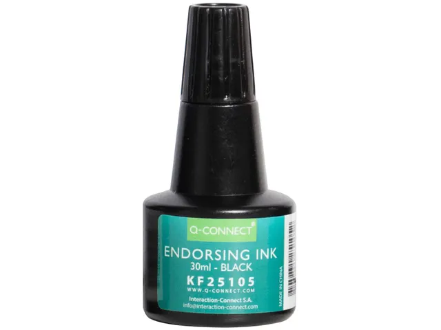 Stempelinkt 28ml Zwart