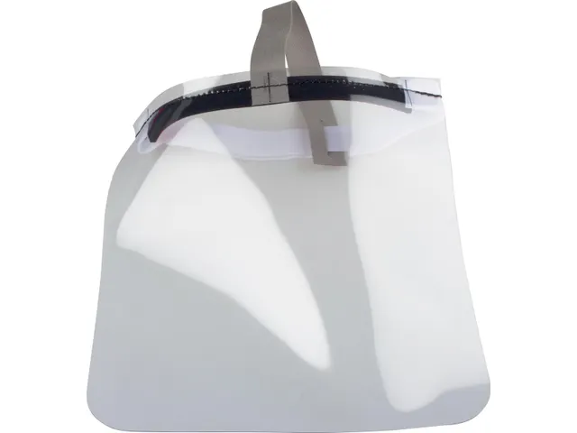 Beschermend gezichtsscherm, transparant, ft 25 x 25 cm