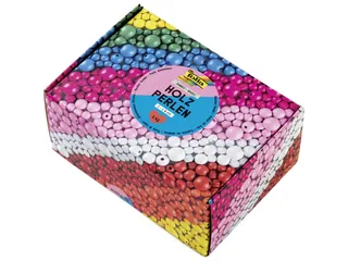 Houten kralen Folia 1000 gram assorti - 3