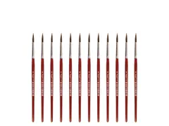 Penseel Kangaro Serie 120 rond Nr. 8 geitenhaar doos 12 stuks