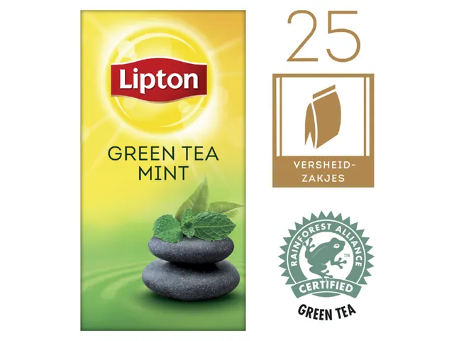 Thee Lipton Balance green tea mint 25x1.5gr
