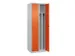 locker voor scheiding van kleding,HxBxD 1850x600x500mm,2vak