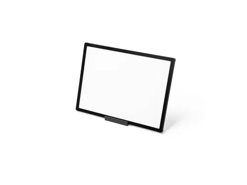 Verlichte Tafeldisplay LED Slide In A4 Zwart