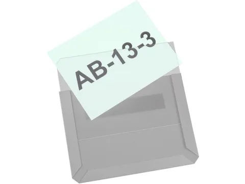 zichtpaneel,DIN A6,liggend,transparant,achterzijde magnetisch