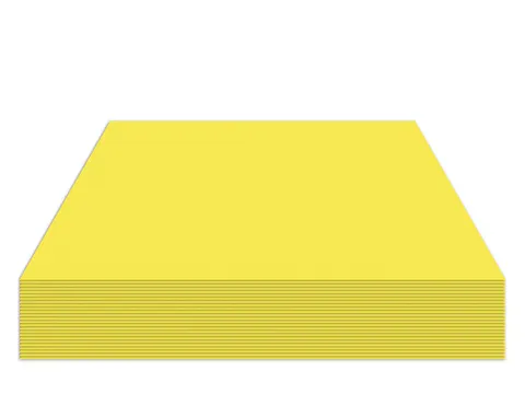 Fotokarton Kangaro 50x70cm 300gr citroengeel pak 25 vel