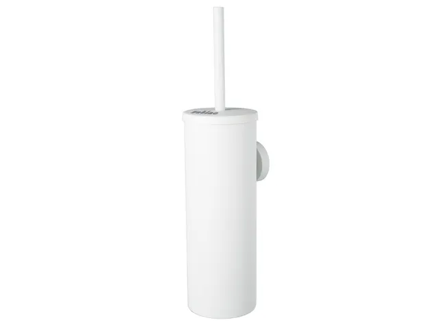 Toiletborstelset Satino metaal wit 332140