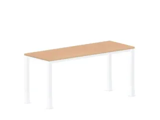 In hoogte verstelbaar bureau,HxBxD 720-840x1600x600mm,NE-esdoorn - 2