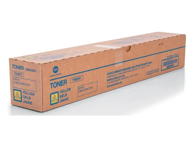 Tonercartridge Konica Minolta A8DA250 TN-324Y geel