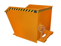 Kiepbak 1090x1280x1640mm 1.5m³ 215kg Draagverm. 1500kg Ral2000