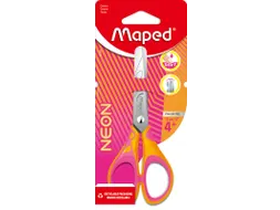 Kinderschaar Maped Pulse Soft Neon 13cm assorti op blister
