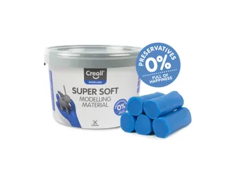 Klei Creall supersoft blauw 1750gram - 3