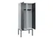 locker voor scheiding van kleding,HxBxD 2120x800x500mm,2vak