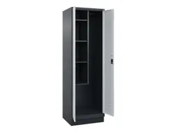 schoonmaakkast,HxBxD 1950x600x500mm,links 4vakken