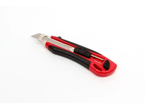 Snijmes IEZZY 18mm kunststof met ergonomische softgrip incl. 3 mesje