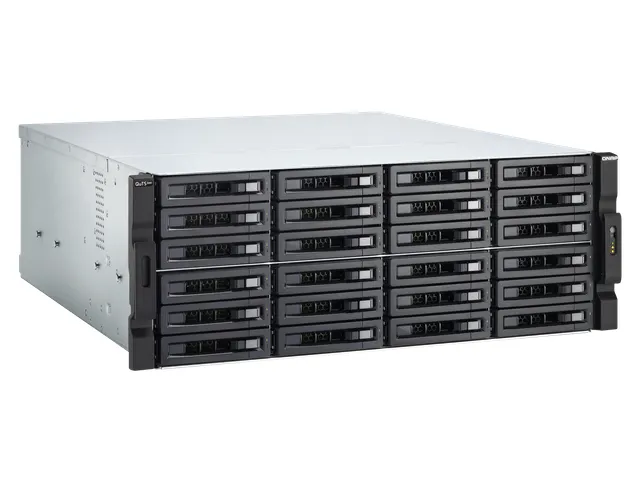QNAP TS-h2483XU-RP, NAS, Rack (4U), Intel Xeon E, E-2236, Zwart