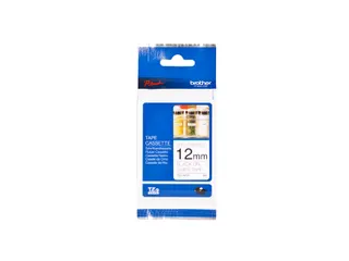 Labeltape Brother P-touch TZe-N231 ongelamineerd 12mm zwart op wit - 4
