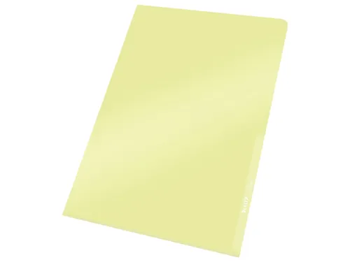 L-map Leitz premium A4 0.15mm PVC geel