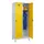 locker,HxBxD 1950x800x500mm,2vak,vak B 400mm,draaigrendel,voeten