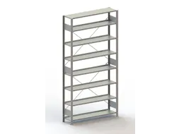 dossierstelling,grondveld,HxBxD 2500x1306x336mm,vaklast 80kg