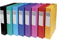 Elastobox Exacompta A4 60mm 600gr Assorti karton