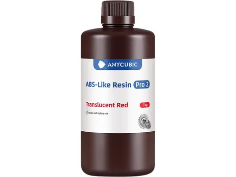 UV/LCD ABS LIKE PRO2 TRANSLUCENT RED 1kg