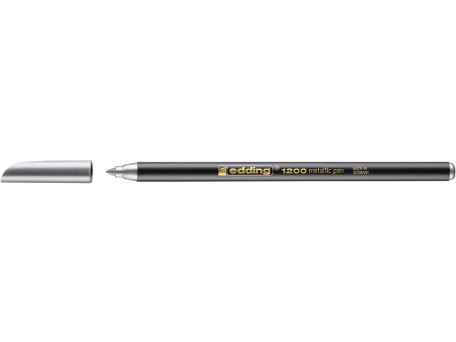Fineliner edding 1200 zilver 1.0mm