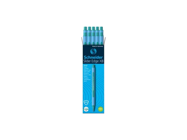 Balpen Schneider Slider Edge XB Pastel Ocean doos 10 stuks