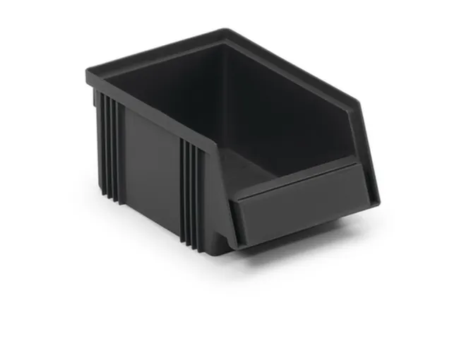 ESD-zichtbak,HxBxD 75x105x165mm,PP,zwart