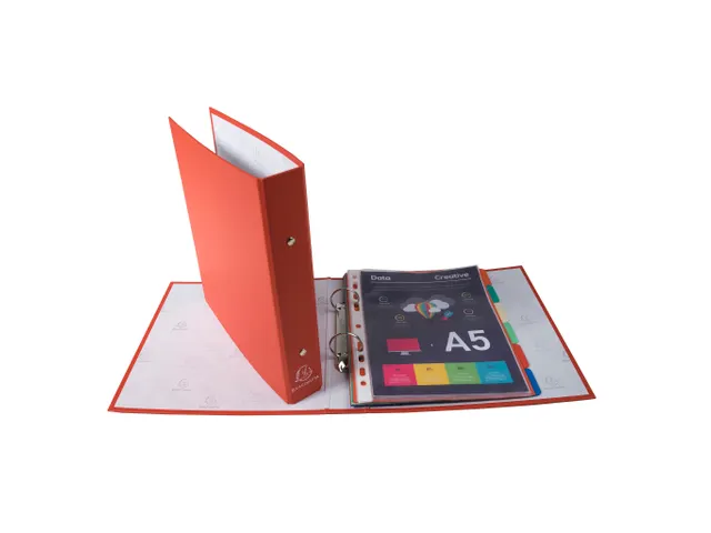 Ringmap PP A5 2R 30mm rood