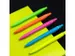 Stylo à bille Schneider Reco orange néon/couleur écriture bleue