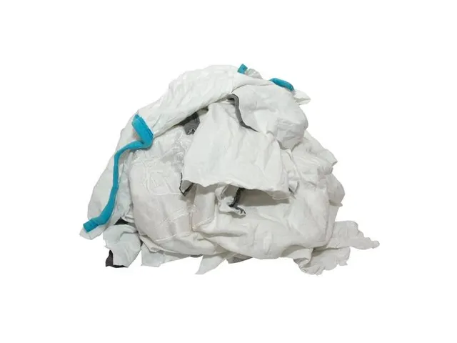 CMT Poetsdoeken WTR, wit tricot met gekleurd randje 10 kg