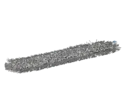ErgoClean 549675 DAMP 43 mop 75cm vochtig microvezel grijs-wit