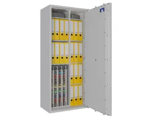 sleutelkluis,HxBxD 1550x650x420mm,448haak,legborden,romp RAL7035 - 1