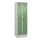 locker,HxBxD 1950x600x500mm,2vak,vak B 300mm,draaigrendel,sokkel