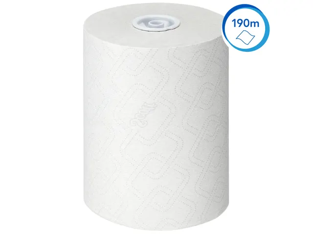 Handdoekrol Scott Essential Slimroll 1-laags 190m wit 6695