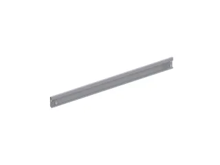 stortgoedlijst,v. inhaakstelling,HxB 75x1000mm,staal verzinkt - 1