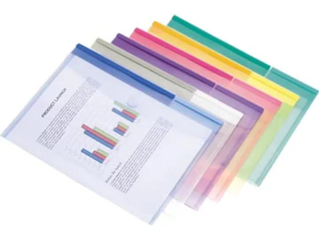 Tarifold pochette-documents Collection Color, pour ft A4 (316 x 240 mm
