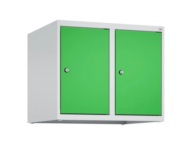 opzetkast,v. locker,2vak.,vak B 300mm,HxBxD 500x600x500mm,cilinderslot