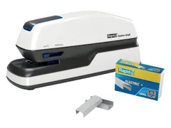 Nietmachine Elektrisch Optima GripE 20vel Zwart/Zilver