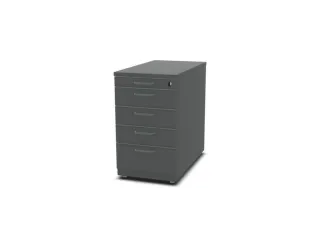 stationair ladeblok 740x430x800mm 4 laden materiaallade MS-donkergrijs - 1
