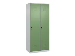 locker voor scheiding van kleding,HxBxD 1850x800x500mm,2vak