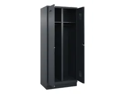 locker voor scheiding van kleding,HxBxD 1950x800x500mm,2vak