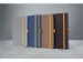 Cahier Linescape A5 bleu ligné couverture rigide