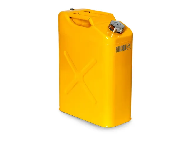 Jerrycan De Sécurité,P. Substances Inflammables/Agressives,Acier,Jau