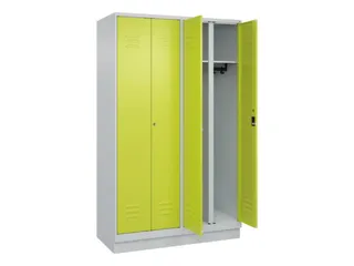 locker voor scheiding van kleding,HxBxD 1950x1200x500mm,4vak - 2