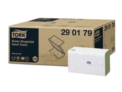 Tork 290179 Handdoek Singlefold H3 Z-vouw Advanced Groen 15x250 vel