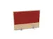 panneau de rehausse,p. table de bureau,NE-érable,BN4011-rouge