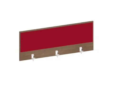 baliepaneel,v. bureau,aanbouw achter,B 1200mm,NT-cherry,BN4011-rood